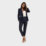 Marta - Tailleur-pantalon à revers
