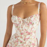 ROBE MI-LONGUE BUSTIER AURORA
