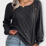 Malia – Pull en maille à boutons