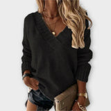 Jane – Caldo maglione con scollo a V