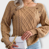 Malia – Pull en maille à boutons