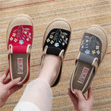 Ella | Scarpe in tela ricamate Boho