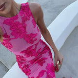 Alora - Robe longue élégante à fleurs
