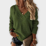 Jane – Caldo maglione con scollo a V