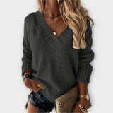 Jane – Caldo maglione con scollo a V