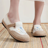 Ella | Scarpe in tela ricamate Boho