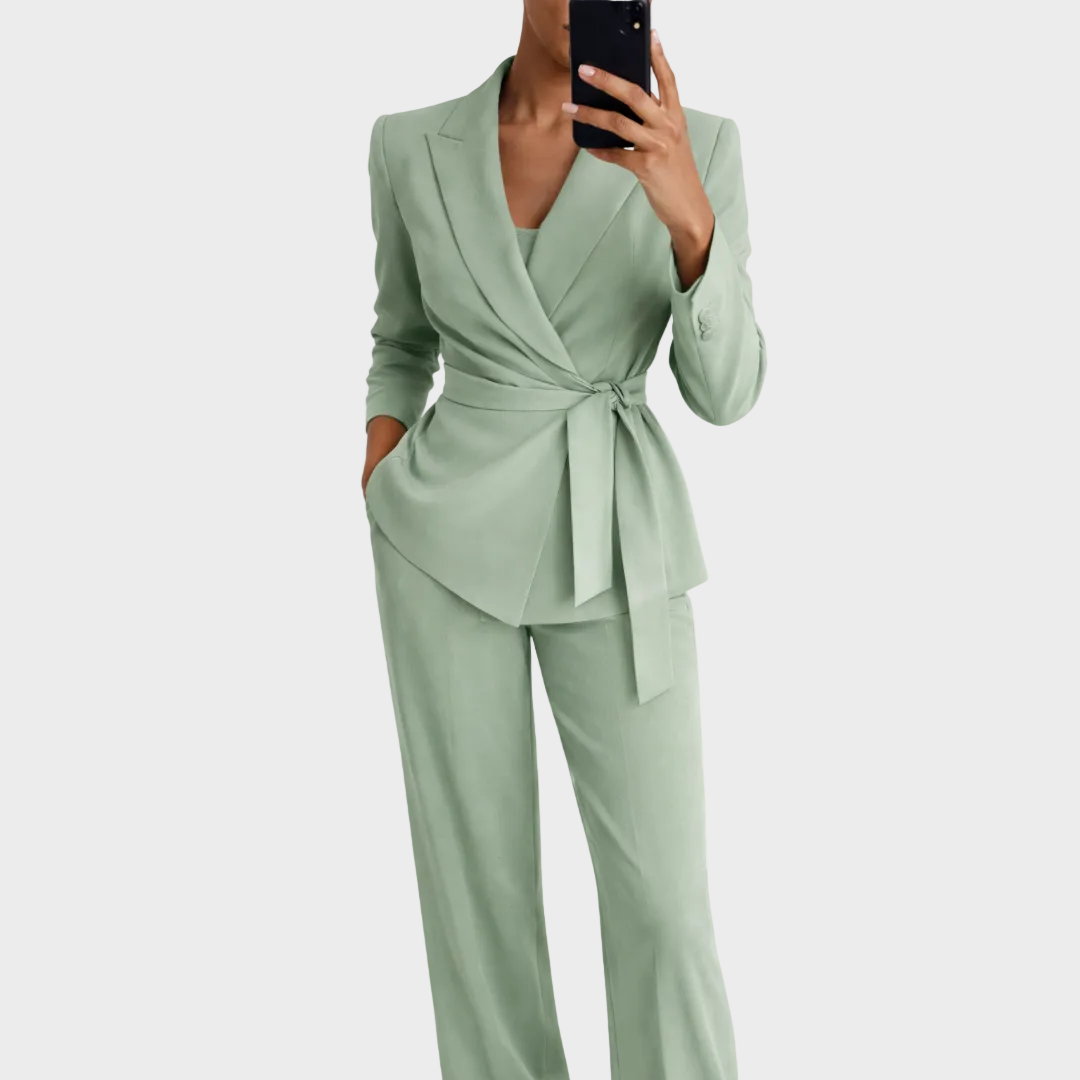 Weronika – Completo pantalone da annodare
