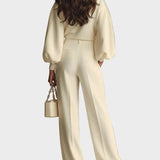 Selena – Ensemble côtelé avec pantalon large