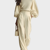 Selena – Ensemble côtelé avec pantalon large