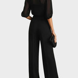 Clarisa – Ensemble avec pantalon ample