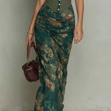 Tannea | Robe longue vintage en dentelle