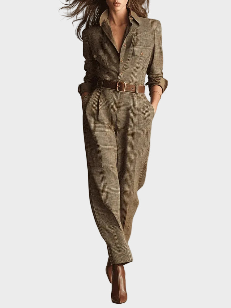 Renata - Moderner, figurbetonter Jumpsuit