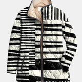 Valcor | Steppjacke mit grafischen Streifen Véronique