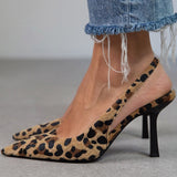 Hanna™ - Stiletti con stampa leopardata