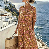 Savannah™ | Wildblumenwiese Midi-Kleid