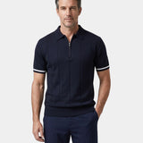 Clark | Polo in maglia con cerniera