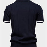 Clark | Polo in maglia con cerniera