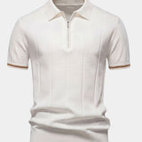 Clark | Polo in maglia con cerniera