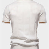 Clark | Polo in maglia con cerniera