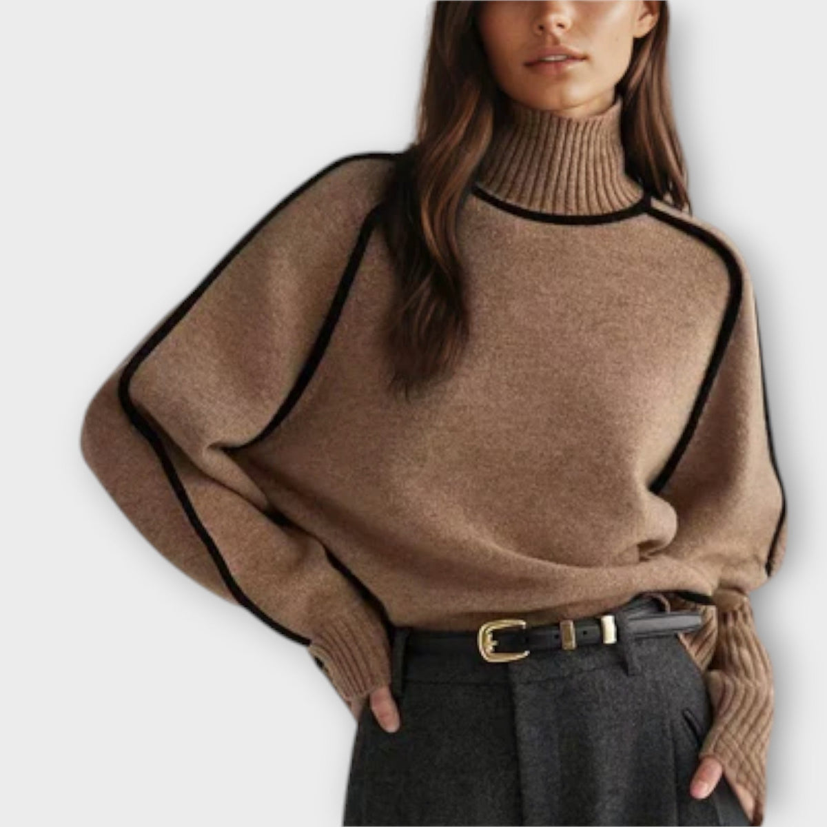 Emilie – Eleganter Rollkragenpullover