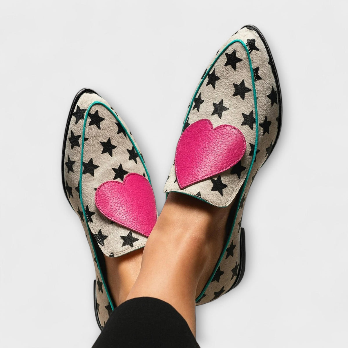 Helena - Weiche Beige Loafers