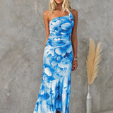 Xanthe - Faltendes Sommer-Maxikleid