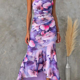 Xanthe - Faltendes Sommer-Maxikleid