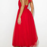 Phoebe - Robe midi avec jupe longue