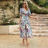 Innova - Vestito midi con scollo a V
