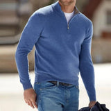 Noah | Herren Pullover mit Stehkragen und Reissverschluss