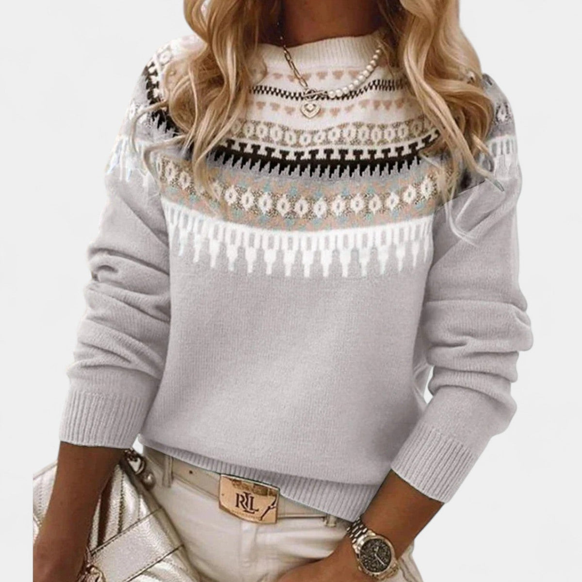 Anja – Classico maglione retrò