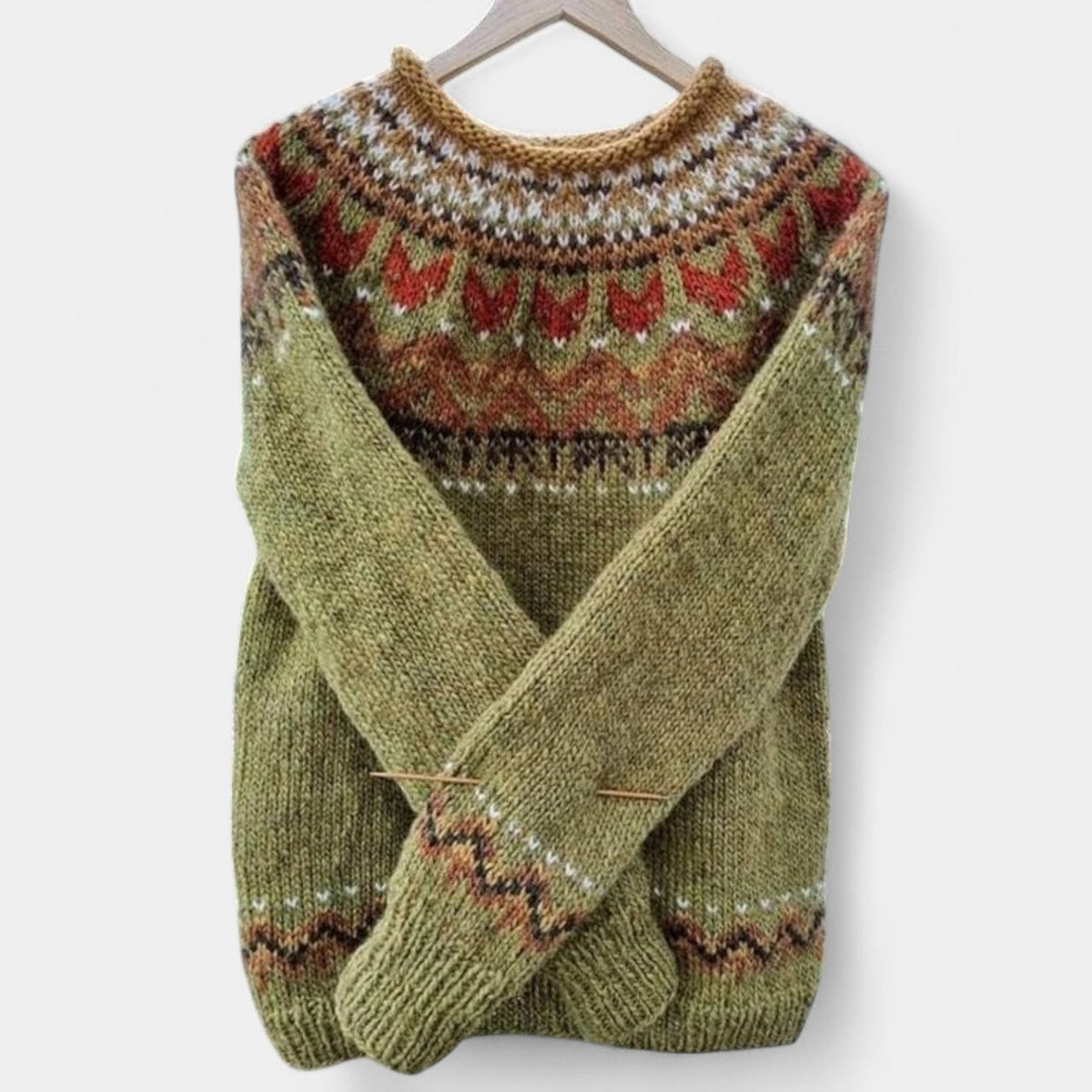 Ingrid – Klassischer Retro-Pullover