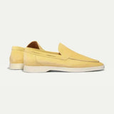 Klassischer Wildleder Loafer Citrus Gelb