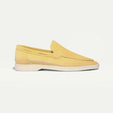 Klassischer Wildleder Loafer Citrus Gelb