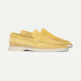 Klassischer Wildleder Loafer Citrus Gelb