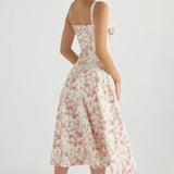 ROBE MI-LONGUE BUSTIER AURORA