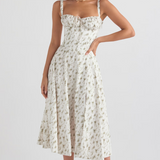 ROBE MI-LONGUE BUSTIER AURORA