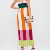 Elsa - Multicolor Maxikleid