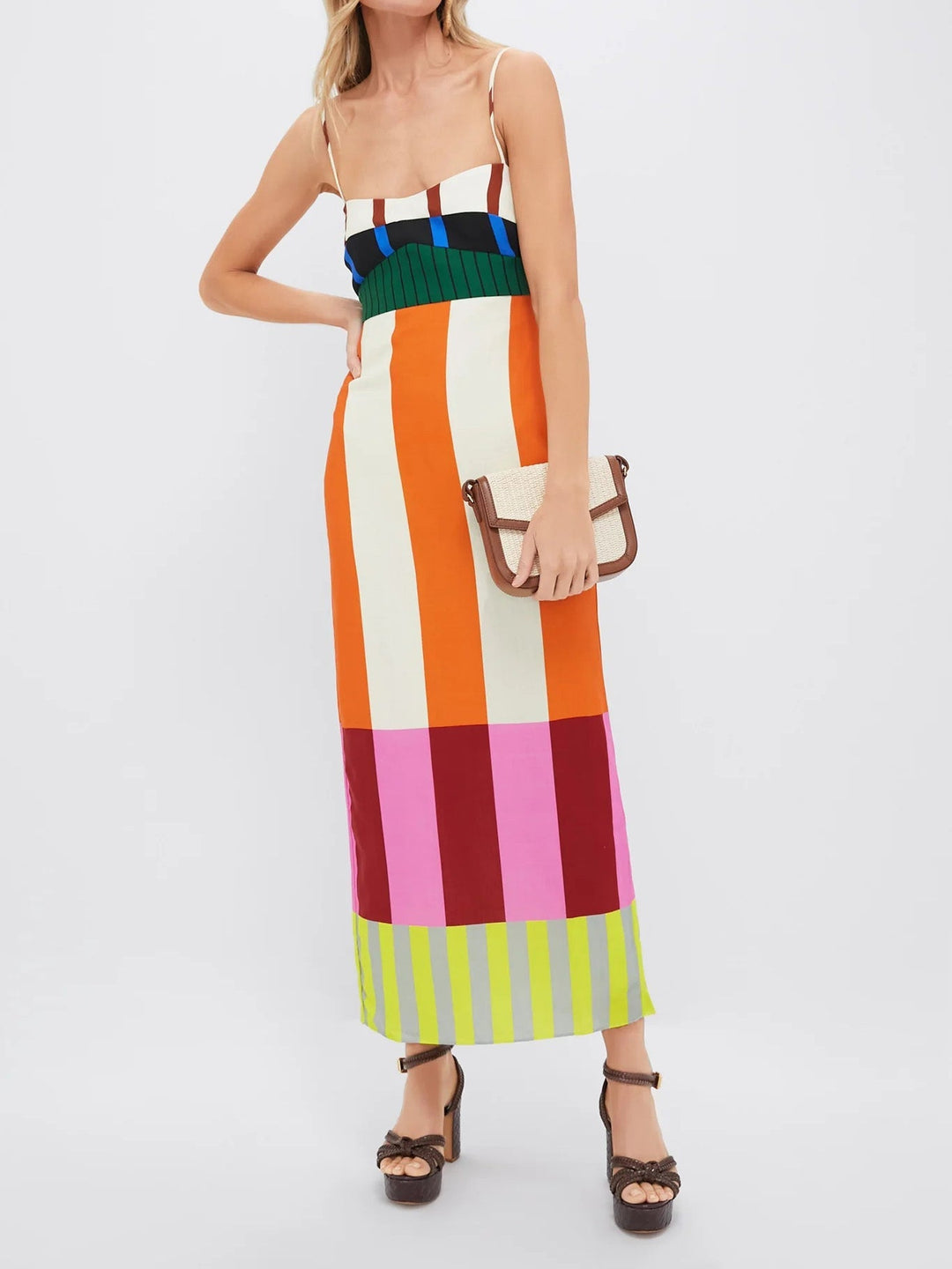 Elsa - Multicolor Maxikleid